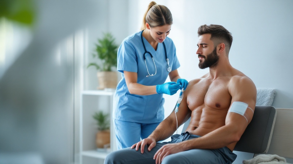 Mobile Athletic Recovery IV Therapy delivered to your door