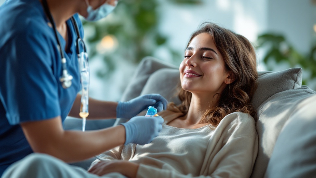 At-home wellness IV vitamin drip